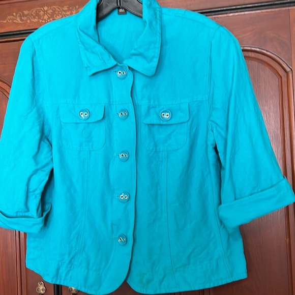 East 5th Button Down Double Pocket Placket Size LP - Picture 3 of 11